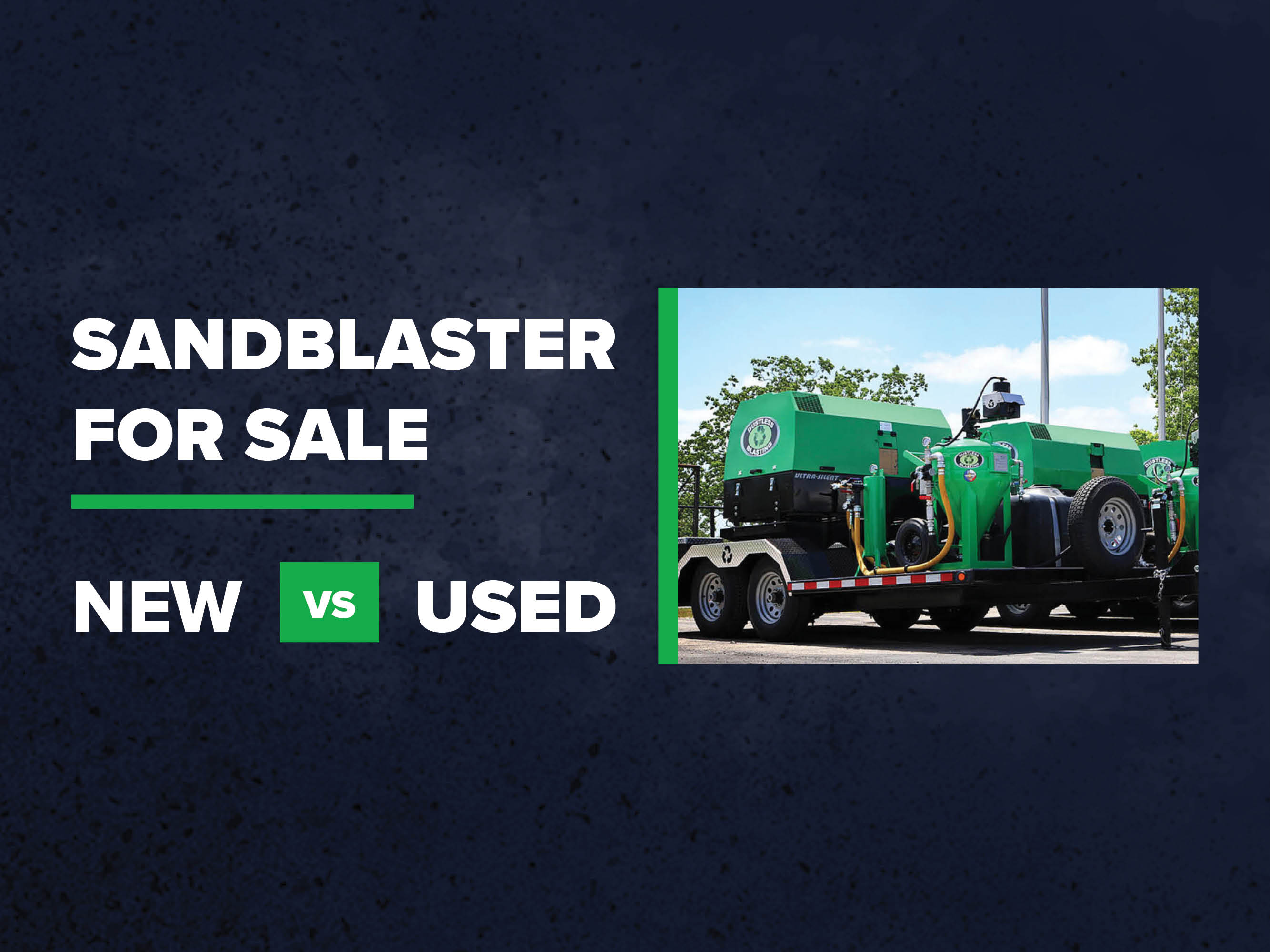 Used sandblaster for deals sale